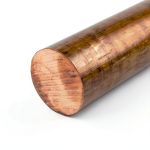 Bronze Round Bar 510 OnlineMetals Unpolished 0.625" Dia x 12"-0