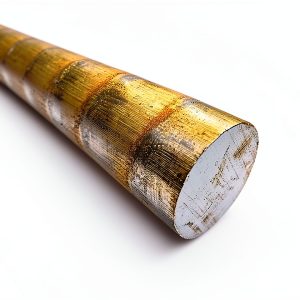Bronze Round Bar 3/4" x 12" - 954 Bronze Continuous Cast Unpolished-0