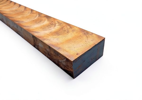 Industrial Metal Sales 954 Bronze Flat Bar 1/2" x 1" x 11" Mill Finish-0