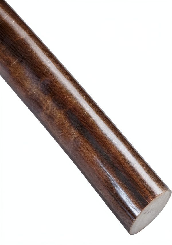 Bronze Round Bar 0.5625" x 12" Mill Finish HR50 Temper OnlineMetals-0